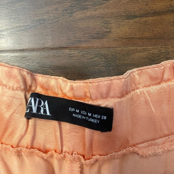 Zara High Waisted Viscose Pants Size M - Picture 2 of 5